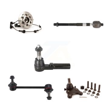Front Left Bearing Lower Ball Joint Tie Rod Link Kit (5Pc) For Chevrolet Colorado GMC 4WD K7T-107692