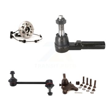 Front Left Hub Bearing Lower Ball Joint Outer Tie Rod Link Kit For Chevrolet Colorado GMC K7T-107699