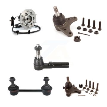 Front Left Bearing Upper Lower Ball Joint Outer Tie Rod & Link Kit (5Pc) For Isuzu i-370 K7T-107754