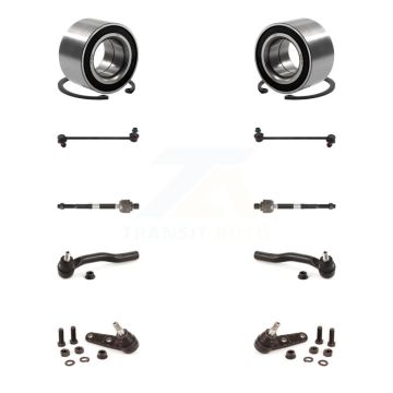 Front Bearing Lower Ball Joint Outer Inner Tie Rod Link Kit (10Pc) For Chevrolet Aveo G3 K7T-107809