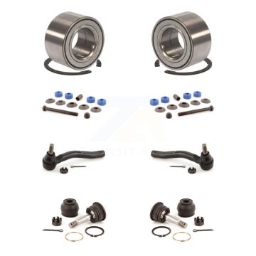 Front Bearing Lower Ball Joint Outer Tie Rod End Sway Bar Link Kit (8Pc) For Toyota Echo K7T-107843