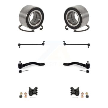 Front Wheel Bearing Lower Ball Joint Outer Tie Rod Link Kit (8Pc) For Honda Civic Insight K7T-107847