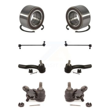Front Bearing Lower Ball Joint Outer Tie Rod End Link Kit (8Pc) For 2012-2016 Honda CR-V K7T-107869