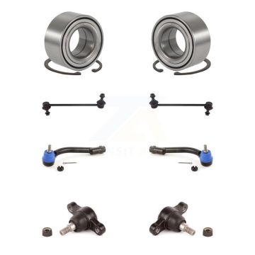 Front Wheel Bearing Lower Ball Joint Outer Tie Rod Sway Bar Link Kit (8Pc) For Kia Optima K7T-107883
