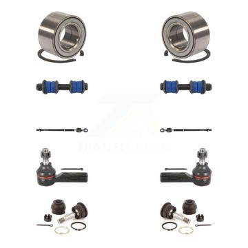 Front Bearing Lower Ball Joint Outer Inner Tie Rod Link Kit (10Pc) For Toyota Echo Scion K7T-107886