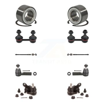 Front Bearing Lower Ball Joint Outer Inner Tie Rod Link Kit (10Pc) For Toyota Camry Lexus K7T-107904
