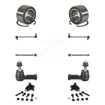 Front Bearing Lower Ball Joint Outer Inner Tie Rod & Link Kit (10Pc) For Chevrolet Sonic K7T-107911