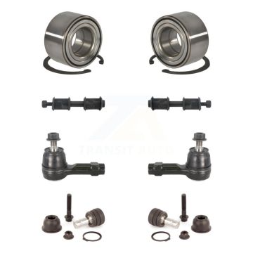 Front Bearing Lower Ball Joint Outer Tie Rod End Sway Bar Link Kit For Mitsubishi Lancer K7T-107913
