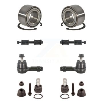 Front Bearing Lower Ball Joint Outer Tie Rod End Sway Bar Link Kit For Mitsubishi Lancer K7T-107914