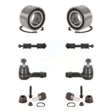 Front Bearing Lower Ball Joint Outer Tie Rod End Sway Bar Link Kit For Mitsubishi Lancer K7T-107915