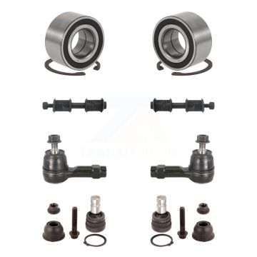 Front Bearing Lower Ball Joint Outer Tie Rod End Sway Bar Link Kit For Mitsubishi Lancer K7T-107916