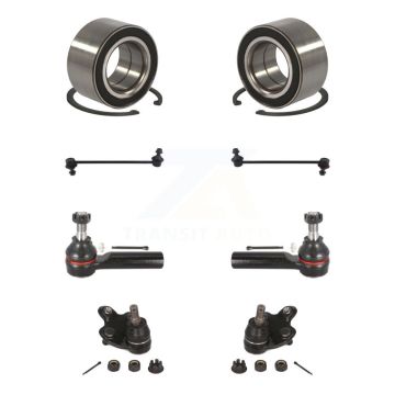 Front Bearing Lower Ball Joint Outer Tie Rod Link Kit For Toyota Matrix Pontiac Vibe 2.4L K7T-107919