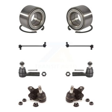 Front Bearing Lower Ball Joint Outer Tie Rod End Link Kit For Toyota Matrix Pontiac Vibe K7T-107920
