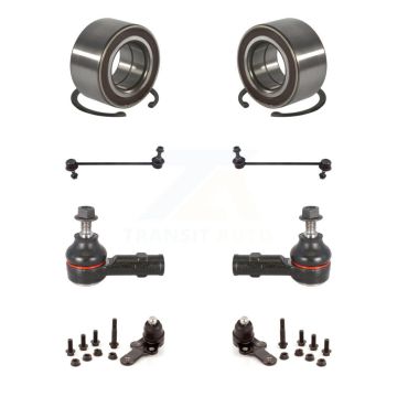 Front Bearing Lower Ball Joint Outer Tie Rod Sway Bar Stabilizer Link Kit For Ford Focus K7T-107922