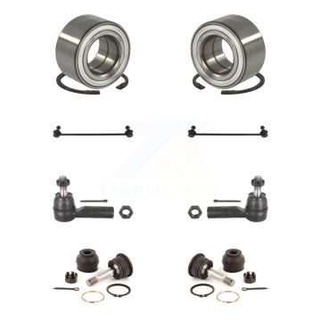 Front Bearing Lower Ball Joint Outer Tie Rod & Link Kit For Toyota Yaris Prius C Scion xD K7T-107924