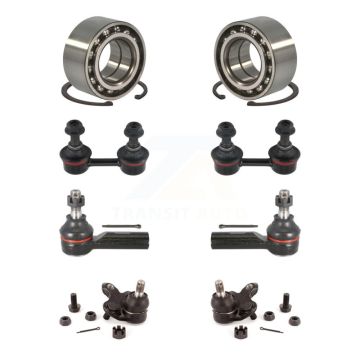 Front Bearing Lower Ball Joint Outer Tie Rod Link Kit For Toyota Corolla Prizm Chevrolet K7T-107932