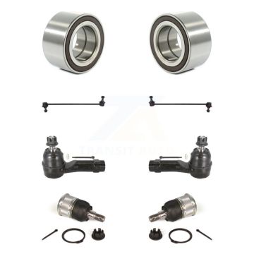 Front Wheel Bearing Lower Ball Joint Outer Tie Rod Link Kit For 2006-2014 Honda Ridgeline K7T-107934