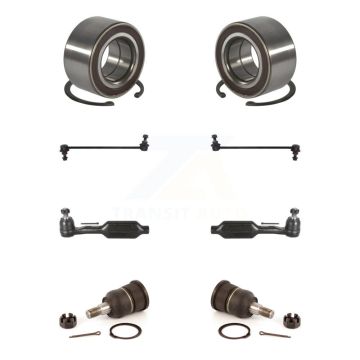 Front Bearing Lower Ball Joint Outer Tie Rod Link Kit For 2005-2009 Honda Odyssey Touring K7T-107937