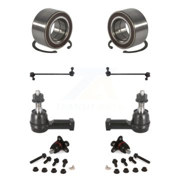 Front Wheel Bearing Lower Ball Joint Outer Tie Rod Sway Bar Link Kit For Chevrolet Sonic K7T-107941