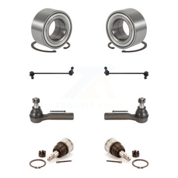 Front Wheel Bearing Lower Ball Joint Outer Tie Rod & Link Kit For 1999-2004 Honda Odyssey K7T-107942