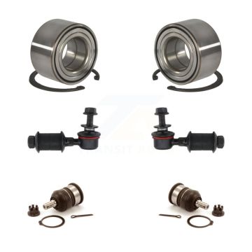 Front Wheel Bearing Lower Ball Joint Link Kit For 1997-2000 Acura EL Without 4 ABS K7T-107943