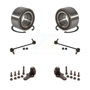 Front Wheel Bearing Lower Ball Joint And Sway Bar Stabilizer Link Kit For Ford Focus K7T-107950