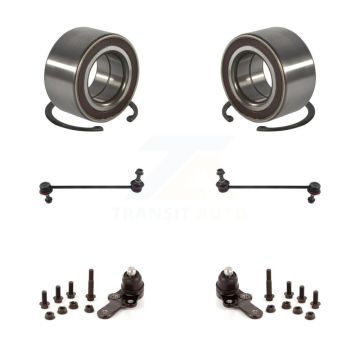 Front Wheel Bearing Lower Ball Joint And Sway Bar Stabilizer Link Kit For Ford Focus K7T-107951