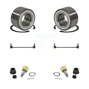 Front Wheel Bearing Lower Ball Joint And Sway Bar Stabilizer Link Kit For Honda Fit K7T-107956