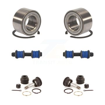 Front Bearing Lower Ball Joint & Sway Bar Stabilizer Link Kit For Toyota Echo Scion xB xA K7T-107960