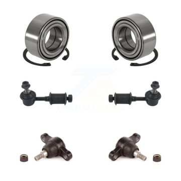 Front Wheel Bearing Lower Ball Joint & Link Kit For Hyundai Sonata Kia Optima XG350 XG300 K7T-107961