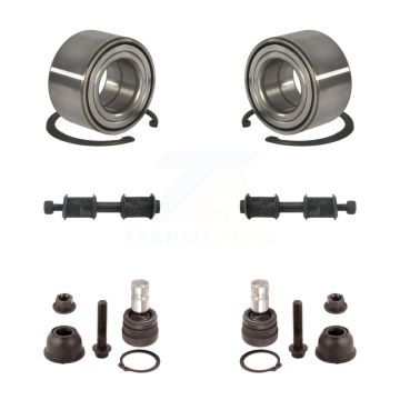 Front Wheel Bearing Lower Ball Joint & Sway Bar Stabilizer Link Kit For Mitsubishi Lancer K7T-107968