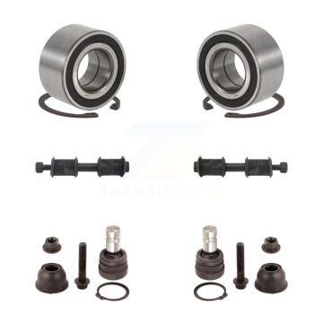 Front Wheel Bearing Lower Ball Joint & Sway Bar Stabilizer Link Kit For Mitsubishi Lancer K7T-107970