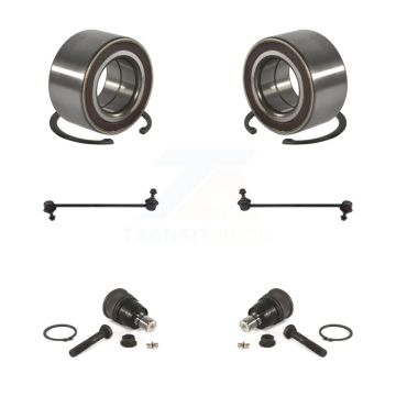 Front Wheel Bearing Lower Ball Joint And Sway Bar Stabilizer Link Kit For Mazda 3 Sport K7T-107976