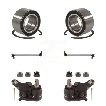 Front Wheel Bearing Lower Ball Joint & Sway Bar Stabilizer Link Kit For 2010 Lexus HS250h K7T-107988