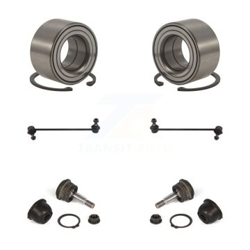 Front Wheel Bearing Lower Ball Joint And Sway Bar Stabilizer Link Kit For Hyundai Accent K7T-107996