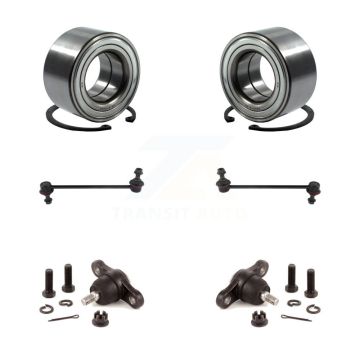 Front Wheel Bearing Lower Ball Joint & Link Kit For Hyundai Elantra Kia Forte Koup Forte5 K7T-108000