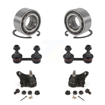 Front Wheel Bearing Lower Ball Joint Sway Bar Link Kit For 1996-2000 Toyota RAV4 2 doors K7T-108005
