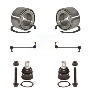 Front Bearing Lower Ball Joint & Sway Bar Stabilizer Link Kit For 2010-2011 Nissan Versa K7T-108016