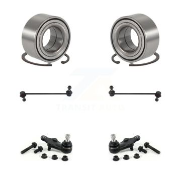 Front Wheel Bearing Lower Ball Joint & Sway Bar Link Kit For Hyundai Tucson Kia Sportage K7T-108021