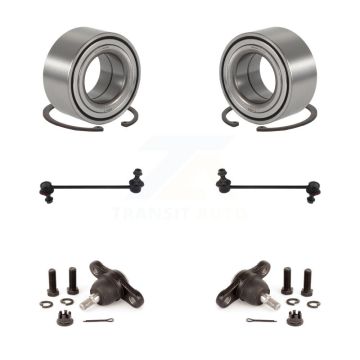 Front Wheel Bearing Lower Ball Joint & Sway Bar Link Kit For Hyundai Tucson Kia Sportage K7T-108022