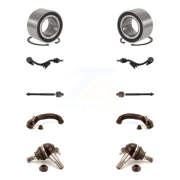 Front Bearing Lower Ball Joint Outer Inner Tie Rod Link Kit (10Pc) For Mercedes-Benz E320 K7T-108043