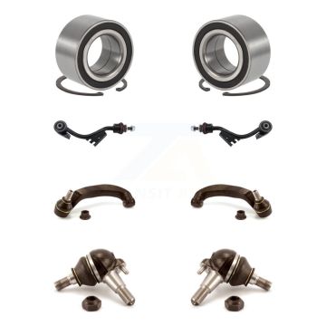 Front Bearing Lower Ball Joint Outer Tie Rod & Link Kit (8Pc) For Mercedes-Benz E350 E320 K7T-108054
