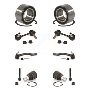 Front Bearing Lower Ball Joint Outer Tie Rod End Link Kit (8Pc) For 2007-2015 Mazda CX-9 K7T-108067