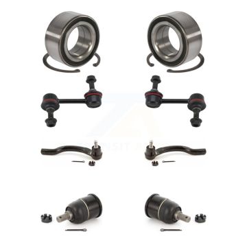 Front Bearing Lower Ball Joint Outer Tie Rod & Link Kit (8Pc) For Honda Accord Acura TSX K7T-108068
