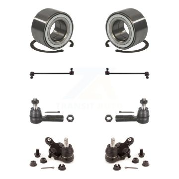 Front Bearing Lower Ball Joint Outer Tie Rod Link Kit (8Pc) For Toyota Camry Lexus RX300 K7T-108096