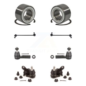 Front Bearing Lower Ball Joint Outer Tie Rod & Sway Bar Link Kit (8Pc) For Toyota Sienna K7T-108097
