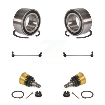 Front Bearing Lower Ball Joint & Sway Bar Stabilizer Link Kit For Honda Accord Acura TLX K7T-108113