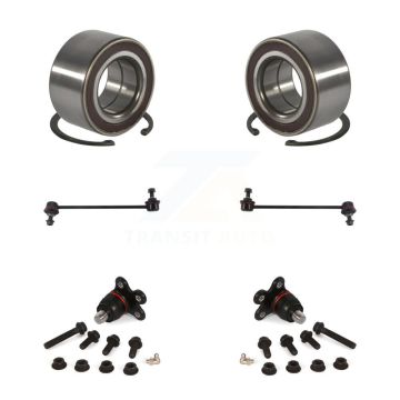 Front Wheel Bearing Lower Ball Joint & Link Kit For 2013-2022 Buick Encore Chevrolet Trax K7T-108124