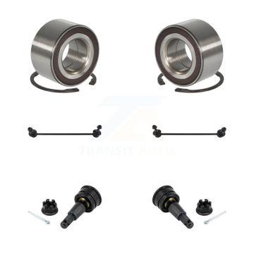 Front Wheel Bearing Lower Ball Joint Sway Bar Stabilizer Link Kit For 2007-2008 Honda Fit K7T-108126