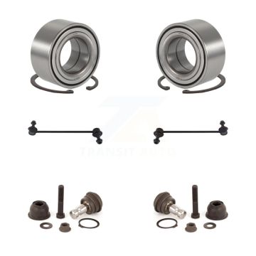 Front Wheel Bearing Lower Ball Joint And Sway Bar Link Kit For 2001-2006 Hyundai Santa Fe K7T-108128